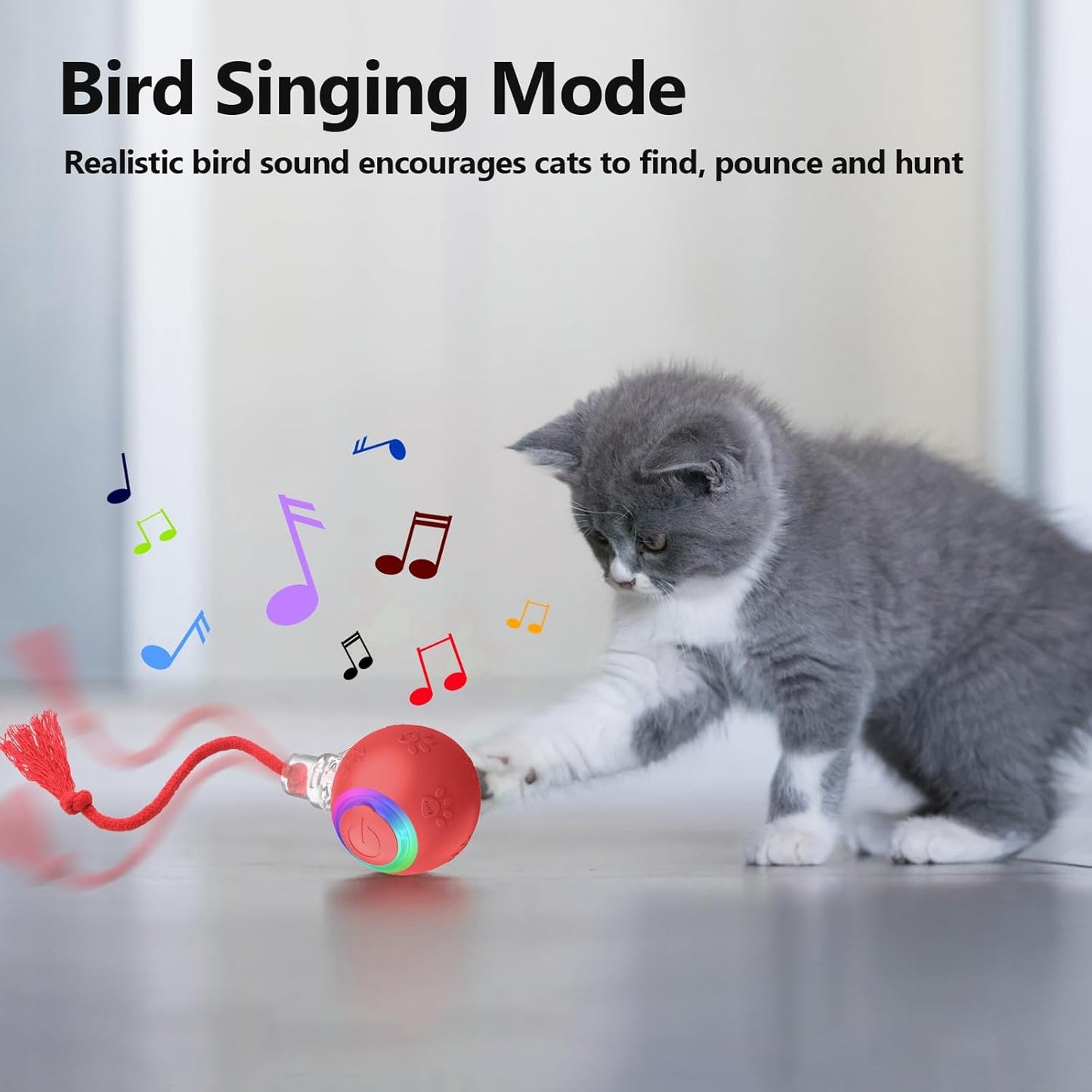 Automatic Rolling Ball Cat Toy