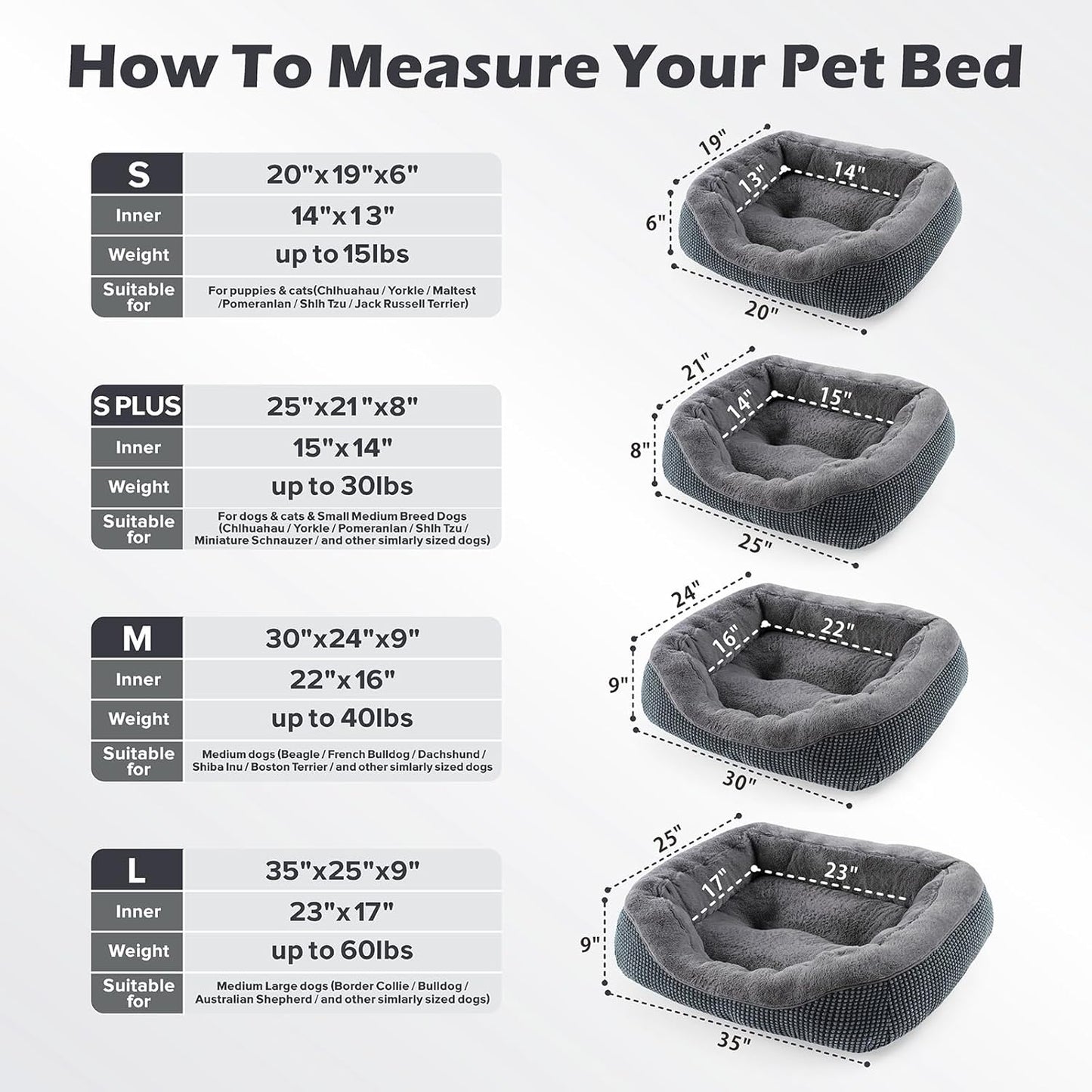 Ultrasoft Calming Puppy Bolster Bed
