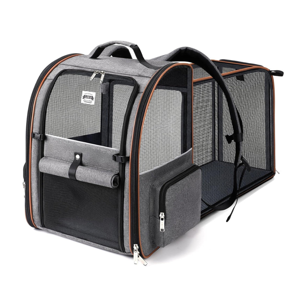 Pet Expandable Backpack Carrier