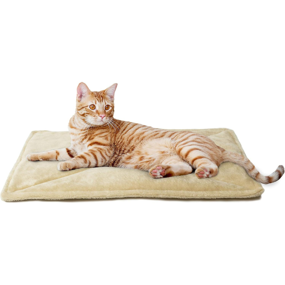 Self-Warming Cat Dog Quilted Pillow Bed