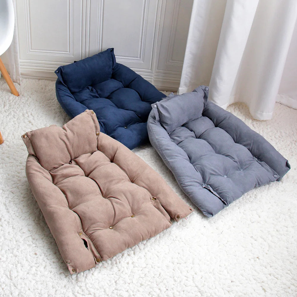 3 in 1 Pet Cozy Nest Bolster Bed