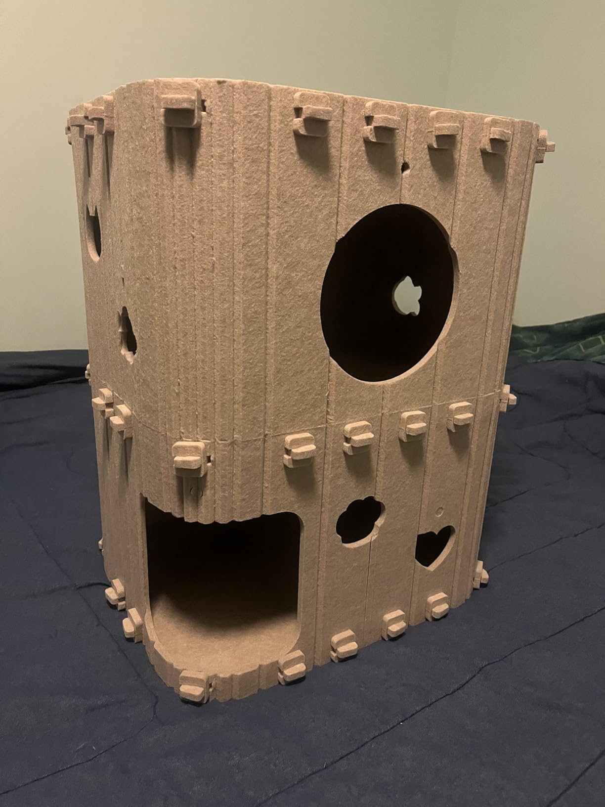 2 Story Enclosed Cat Bed Cave House