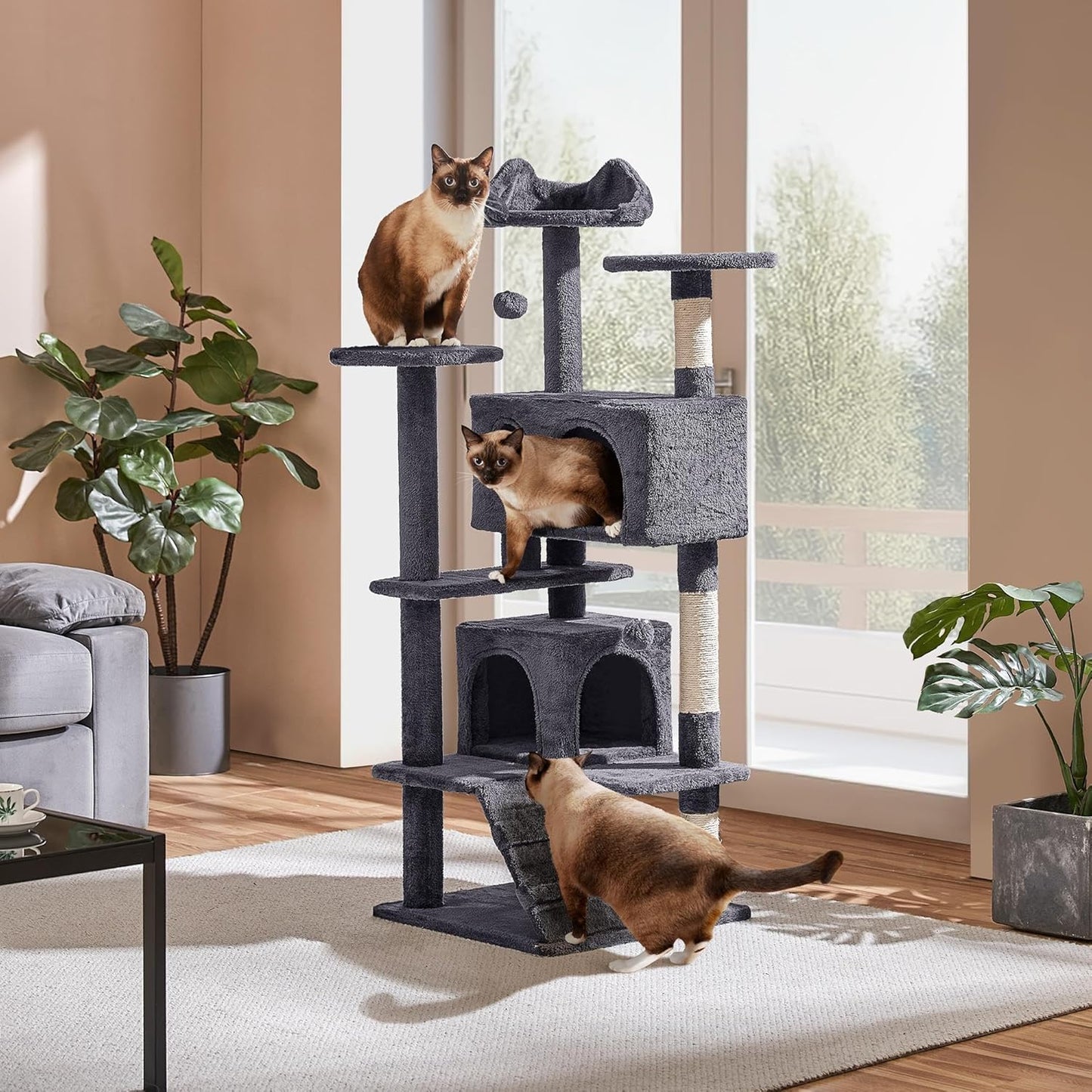 54in Multi-Level Cat Tree Condo