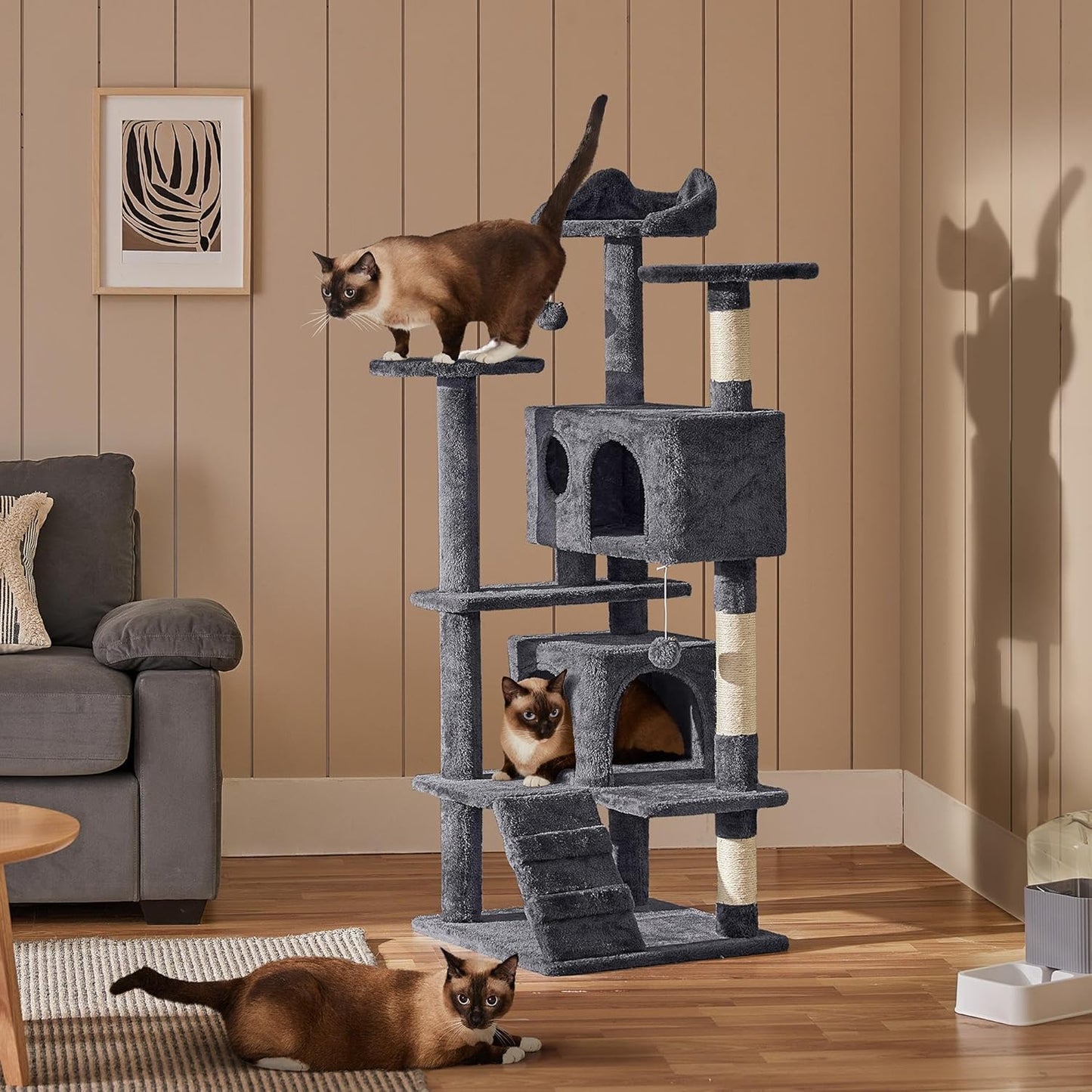 54in Multi-Level Cat Tree Condo