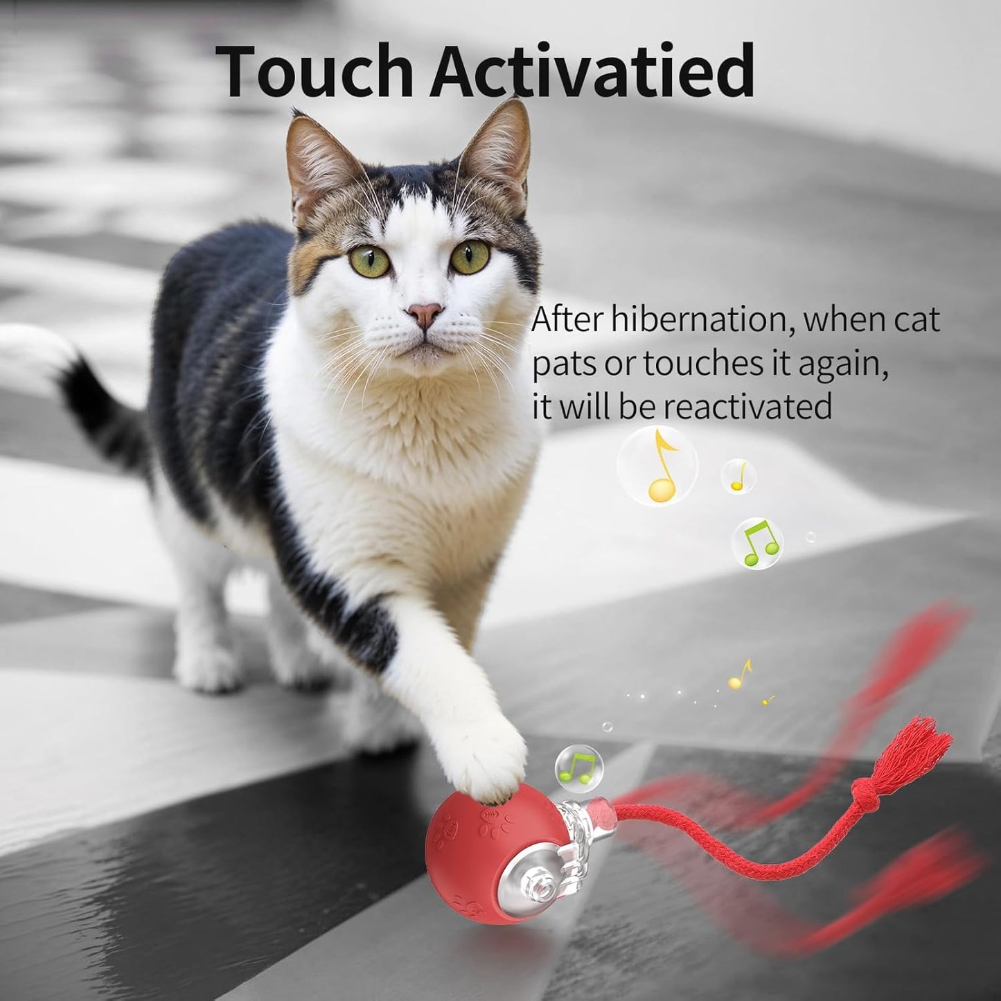 Automatic Rolling Ball Cat Toy