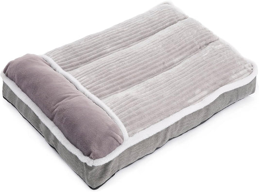 Crate Kennel Dog Mattress with Pillow