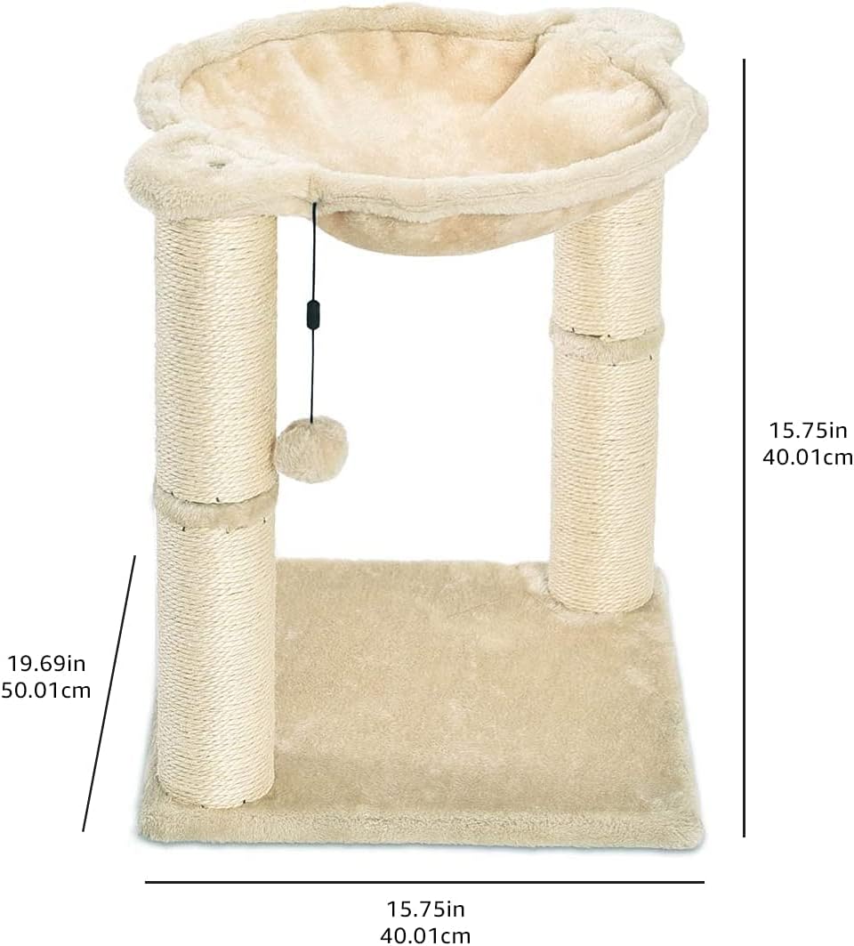 Cat Condo Tower Hammock Bed