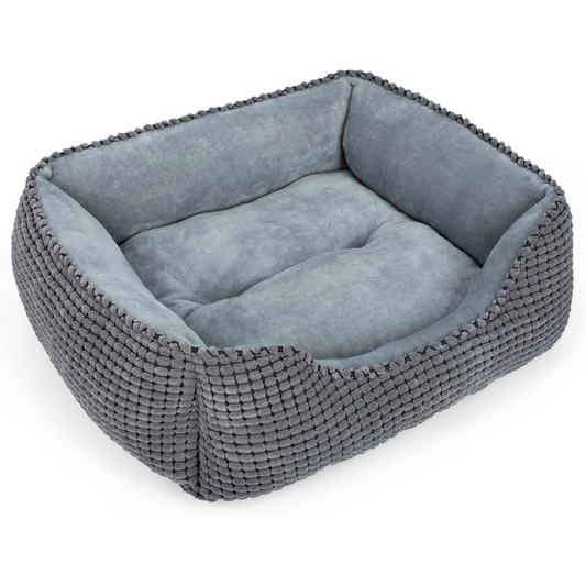 Rectangle Calming Dog Bolster Bed