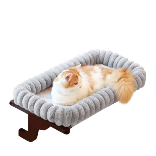 Cat Window Perch with 4-Sided Bolster