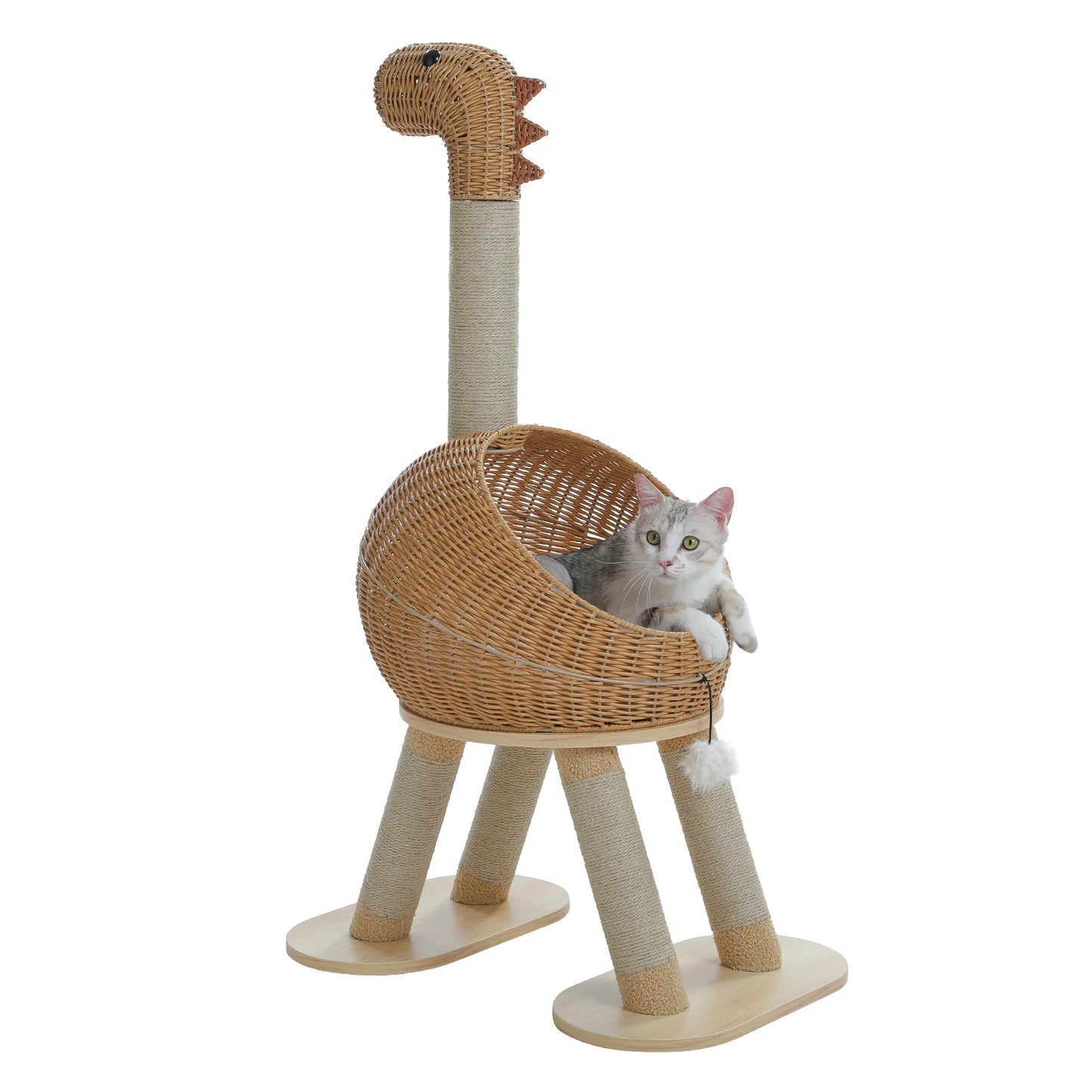 Dinosaur Cat Tree Condo