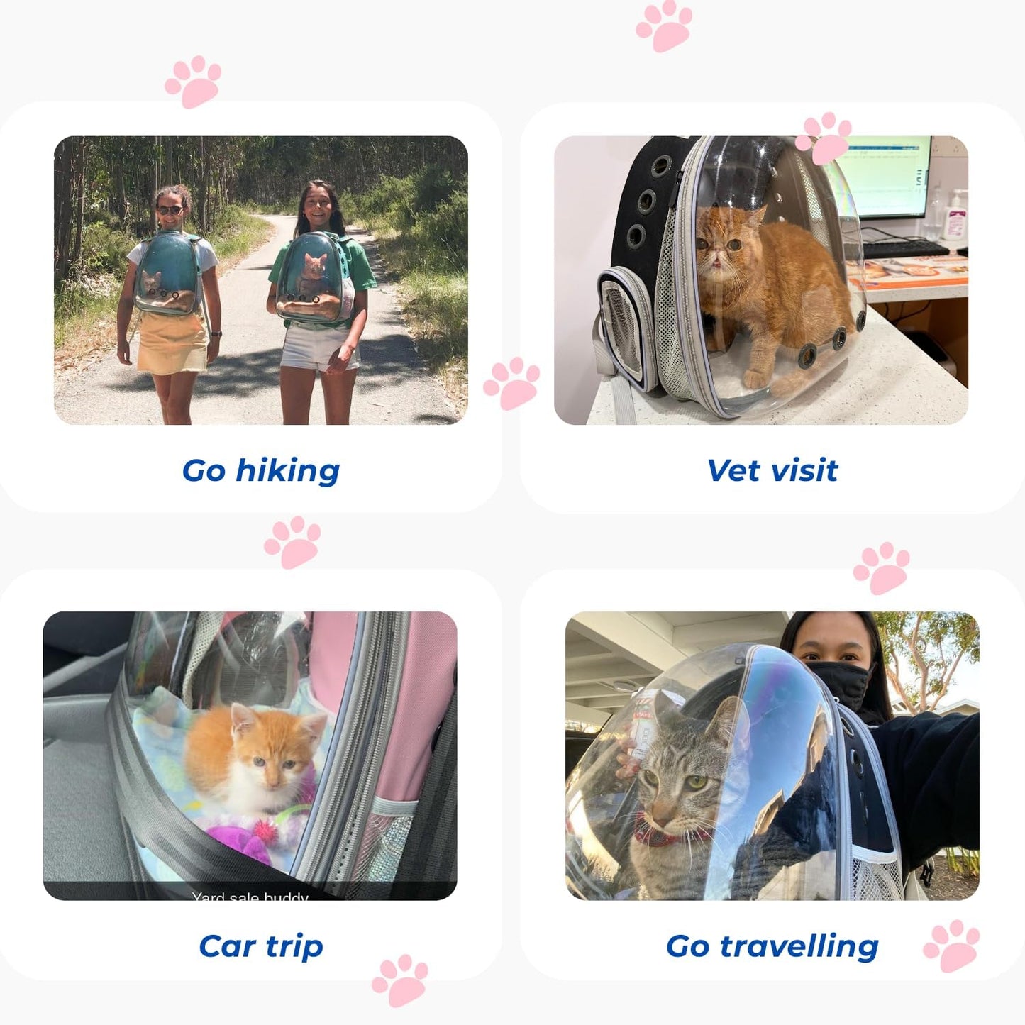 Expandable Bubble Pet Carrier