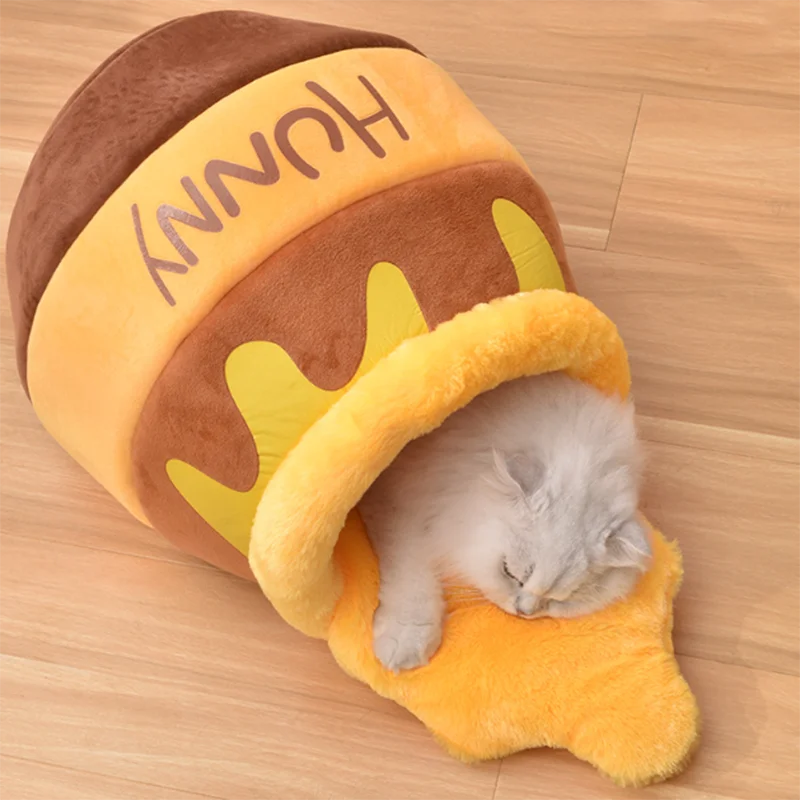 Honey Jar Cat Nest