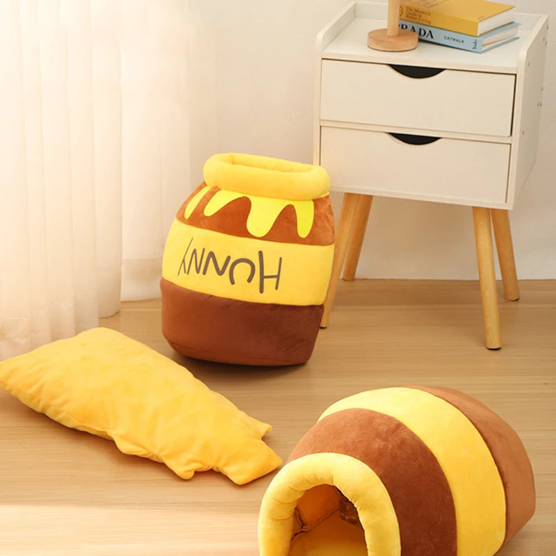 Honey Jar Cat Nest