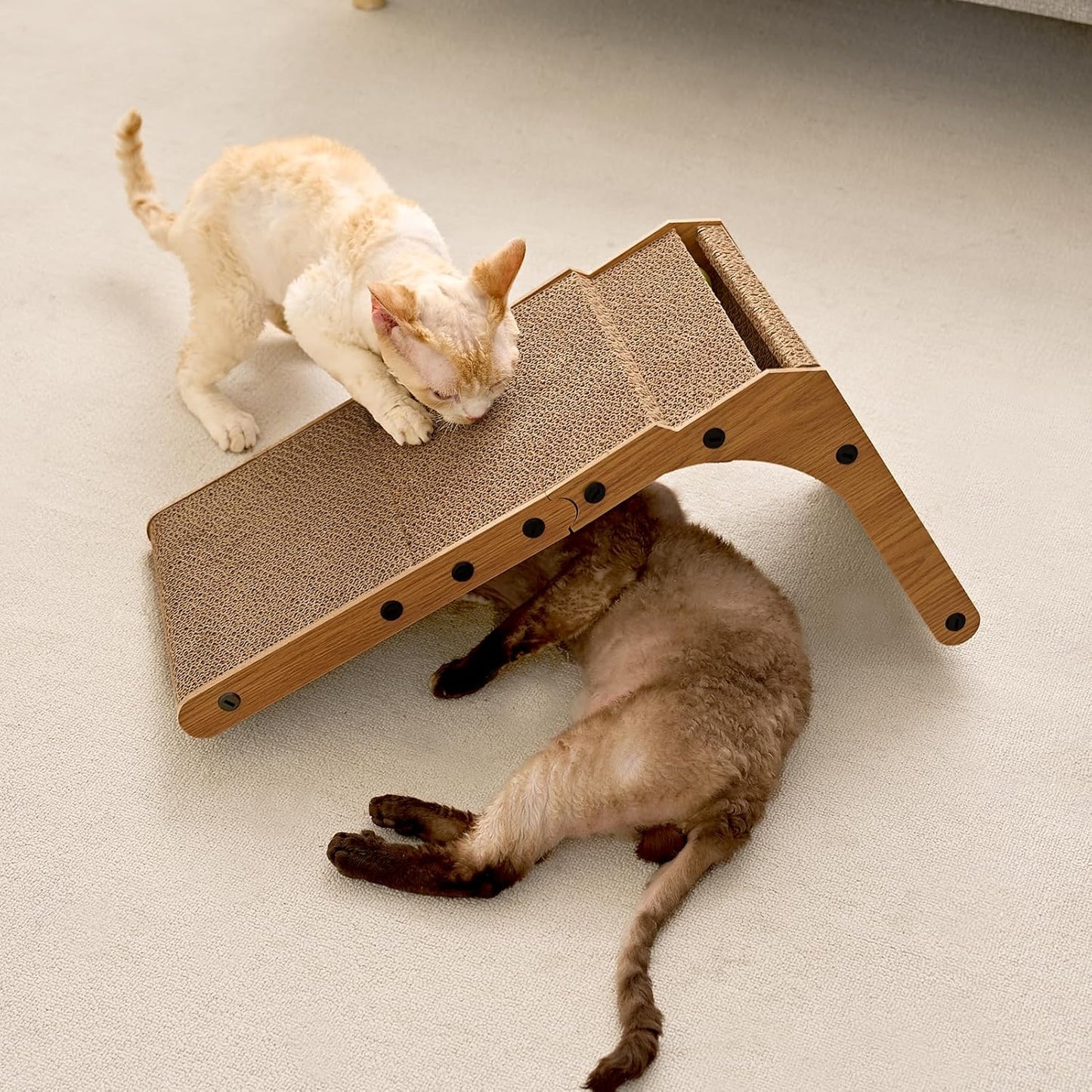 L Shaped Vertical Cardboard Cat Scratcher