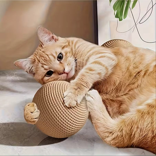 Natural Sisal Ball Cat Toy
