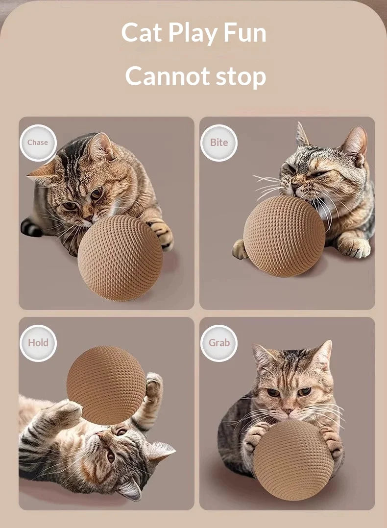 Natural Sisal Ball Cat Toy