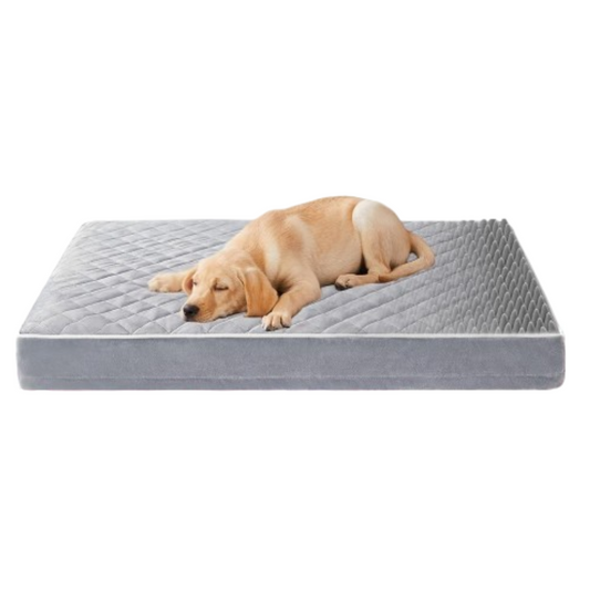 Orthopedic Quilting Dogs Pillow Bed