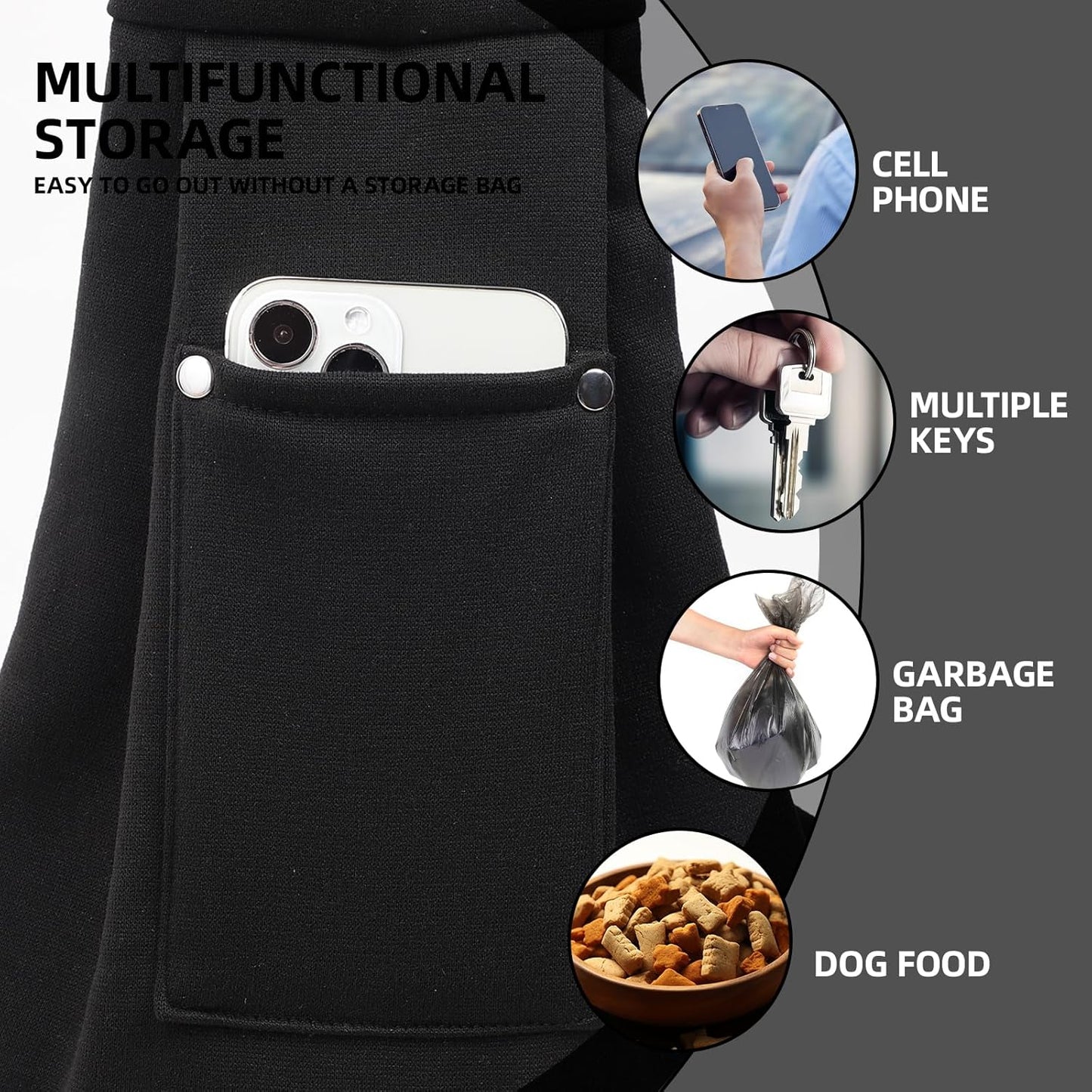 Pet Reversible Purse Carrier Sling