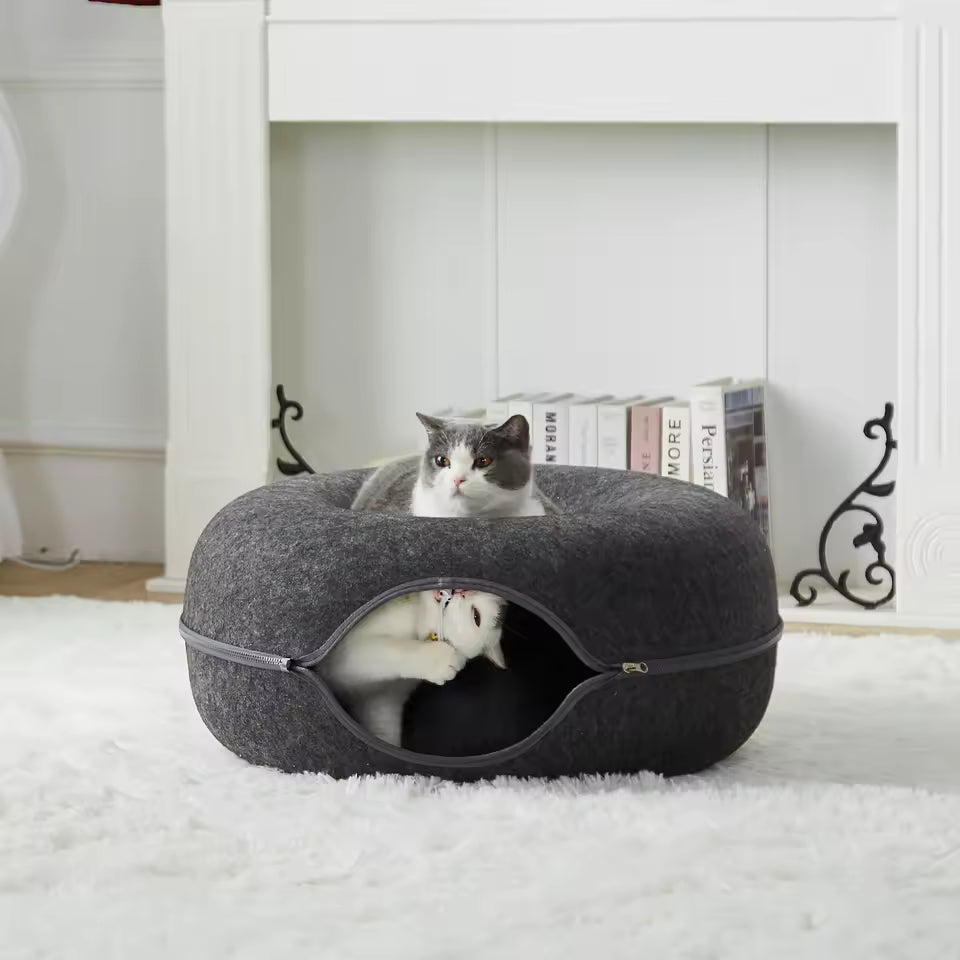 Peekaboo Cat Cave Condo House