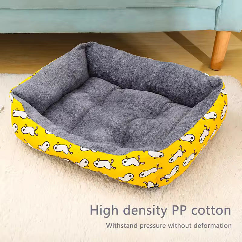 Pattern Design Square Bolster Bed