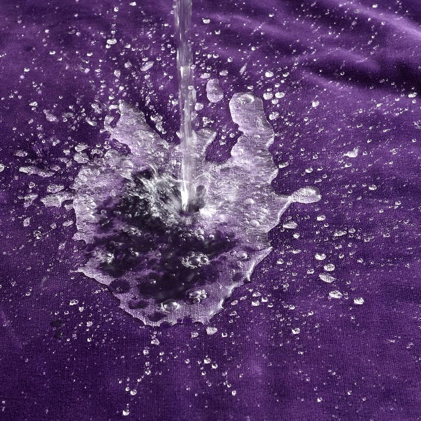 Sherpa Fleece Purple Pet Blanket