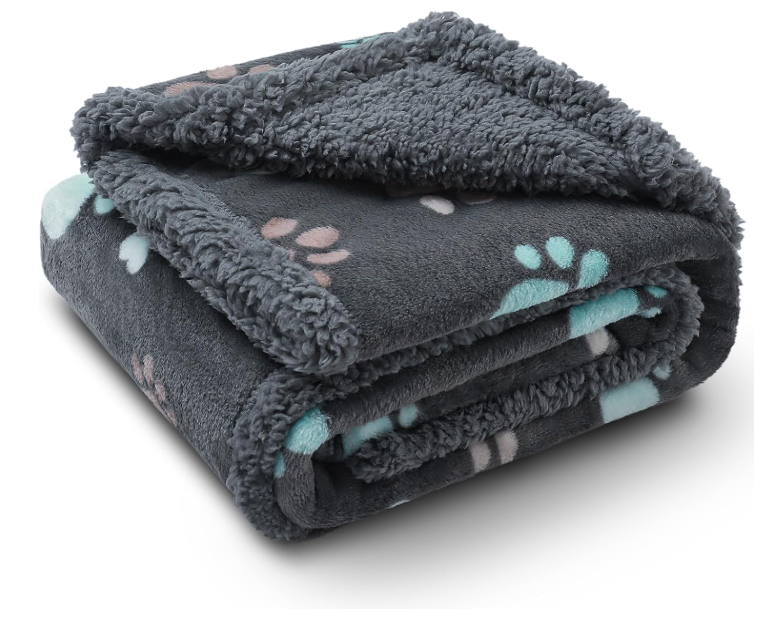 Soft Fluff Pet Reversible Blanket