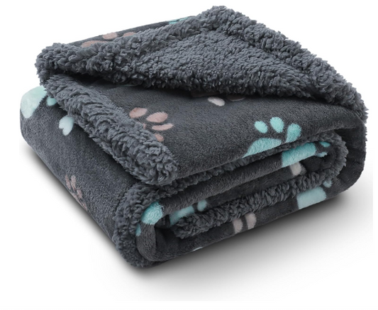 Soft Fluff Pet Reversible Blanket