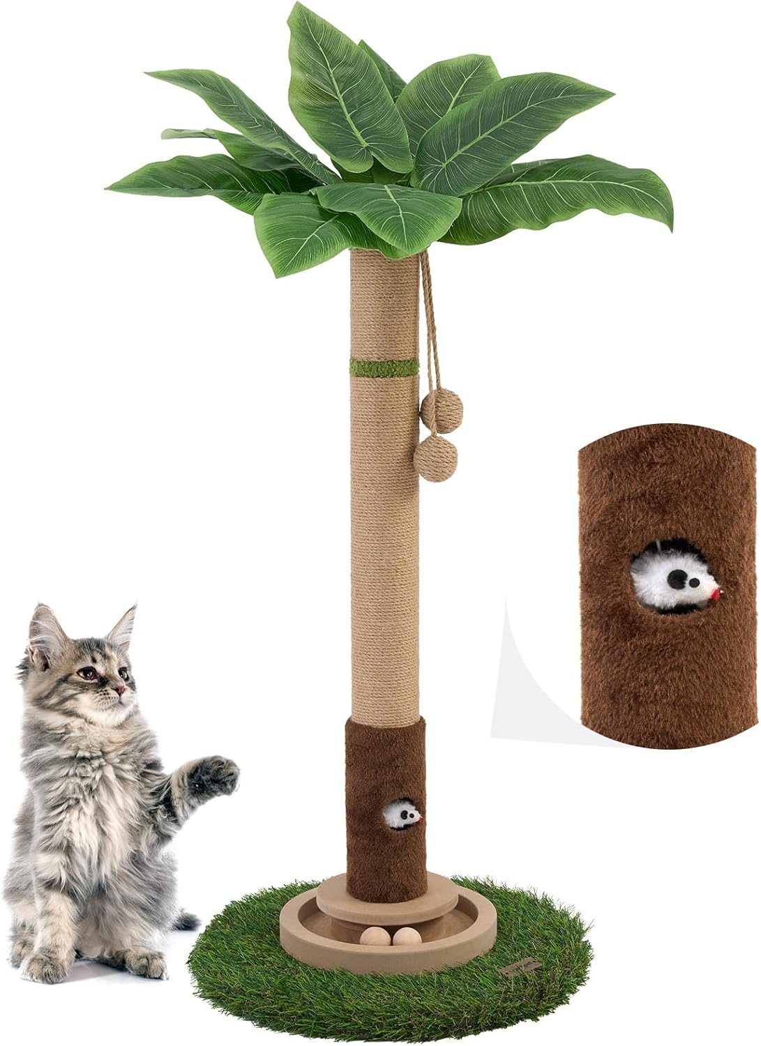 Tall Cat Scratching Tree Tower